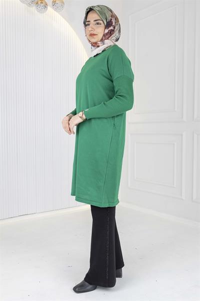 Rayon Kollu Merserize Triko Tunik Benetton OTW118