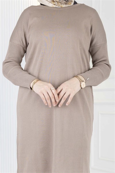 Rayon Kollu Merserize Tunik Vizon OTW118