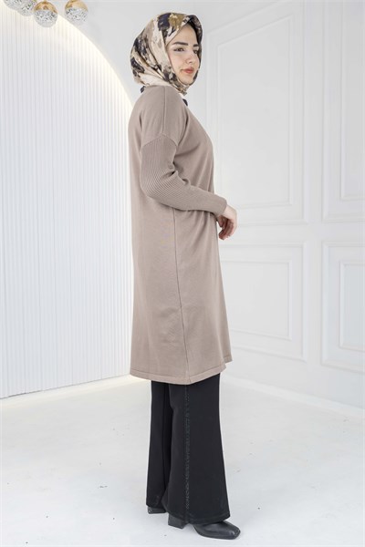 Rayon Kollu Merserize Tunik Vizon OTW118