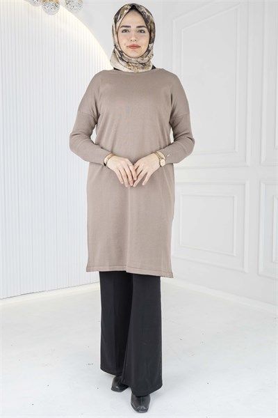 Rayon Kollu Merserize Tunik Vizon OTW118