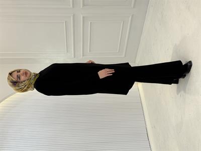 Rayonsuz Merserize Triko Tunik Siyah OTW118