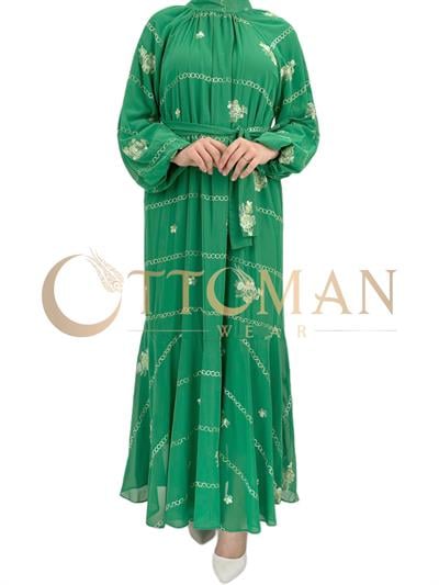 Şifon Elbise Çağla OTW6089