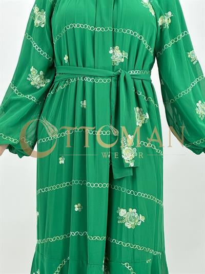 Şifon Elbise Çağla OTW6089