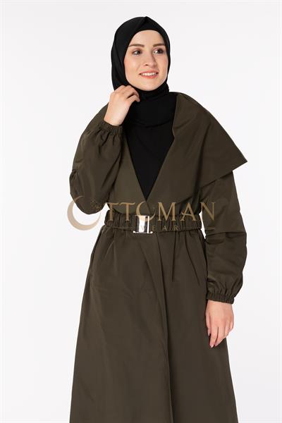 Su İtici Trençkot Haki OTW1031