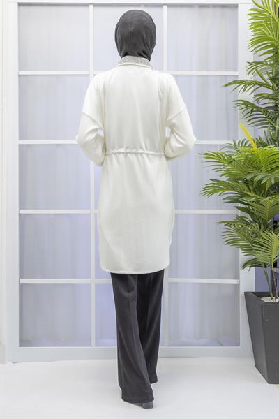 TAŞ DETAYLI SPOR KAP Ekru OTW6191