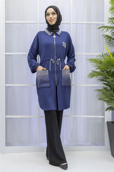 TAŞ DETAYLI SPOR KAP Lacivert OTW6191