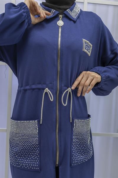 TAŞ DETAYLI SPOR KAP Lacivert OTW6191