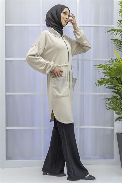 TAŞ DETAYLI SPOR KAP Taş OTW6191