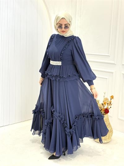 Tasarım Abiye Takım Lacivert OTW44909