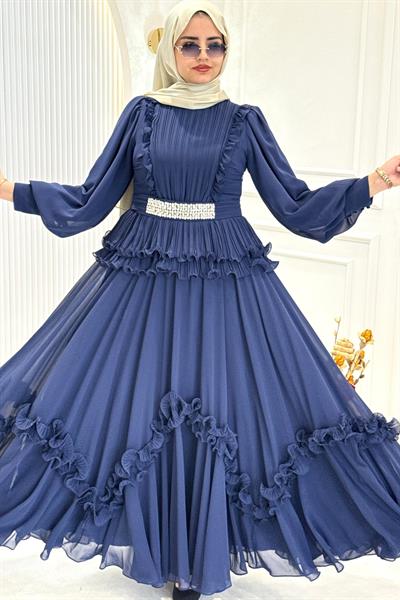 Tasarım Abiye Takım Lacivert OTW44909