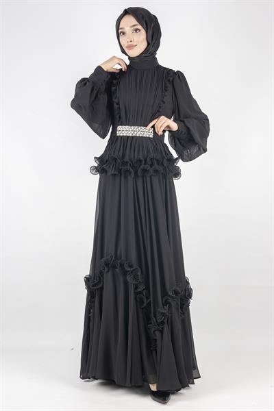 Tasarım Abiye Takım Siyah OTW44909