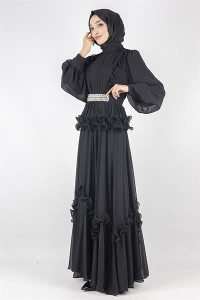 Tasarım Abiye Takım Siyah OTW44909