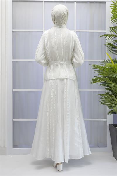 TASARIM ETEKLİ TAKIM Ekru OTW717