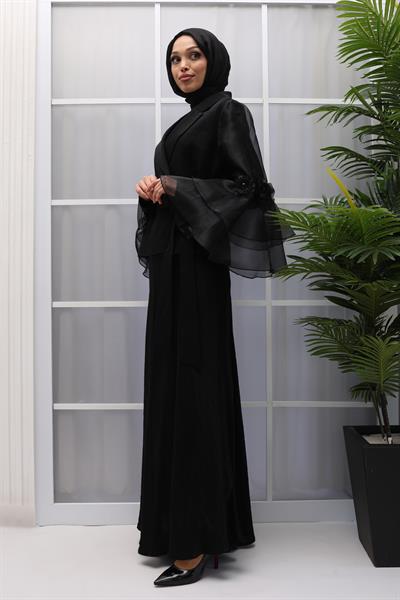 TASARIM ETEKLİ TAKIM Siyah OTW44907