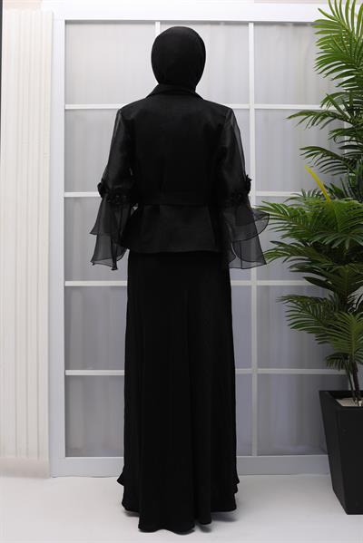 TASARIM ETEKLİ TAKIM Siyah OTW44907