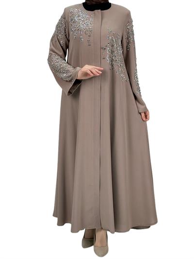 Taşlı Ferace Vizon OTW36221