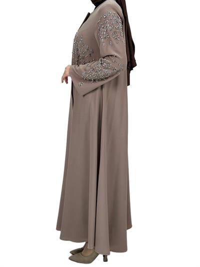 Taşlı Ferace Vizon OTW36221