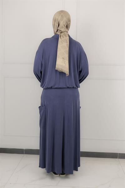 TENSEL OYSHO SPOR ETEKLİ TAKIM İndigo OTW44816