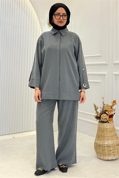 Tensel Pantolonlu Takım Mint OTW8598