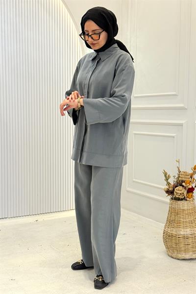 Tensel Pantolonlu Takım Mint OTW8598