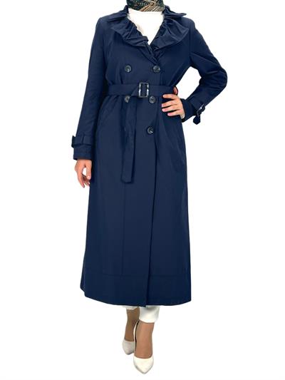 Trençkot Lacivert OTW1110