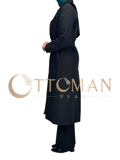 Trençkot Siyah OTW3020