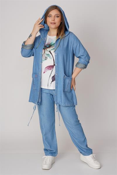 Üçlü Pantolonlu Takım Haki OTW60396