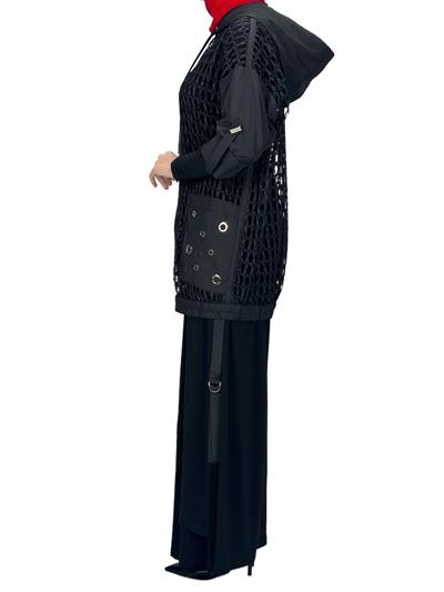 Üçlü Takım Siyah OTW43829