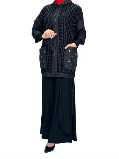 Üçlü Takım Siyah OTW43829