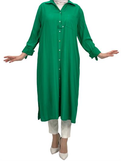 Uzun Büyük Beden Tunik Benetton OTW60910