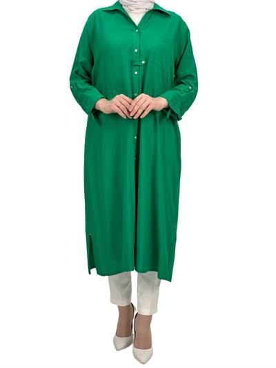 Uzun Büyük Beden Tunik Benetton OTW60910