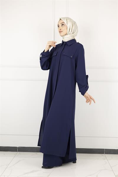 UZUN GÖMLEKLİ TAKIM Lacivert OTW2092