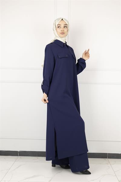 UZUN GÖMLEKLİ TAKIM Lacivert OTW2092