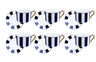 Luckyart 6'lı Çay Fincan Seti