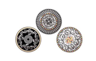 Luckyart 6'lı Porselen Servis Tabağı