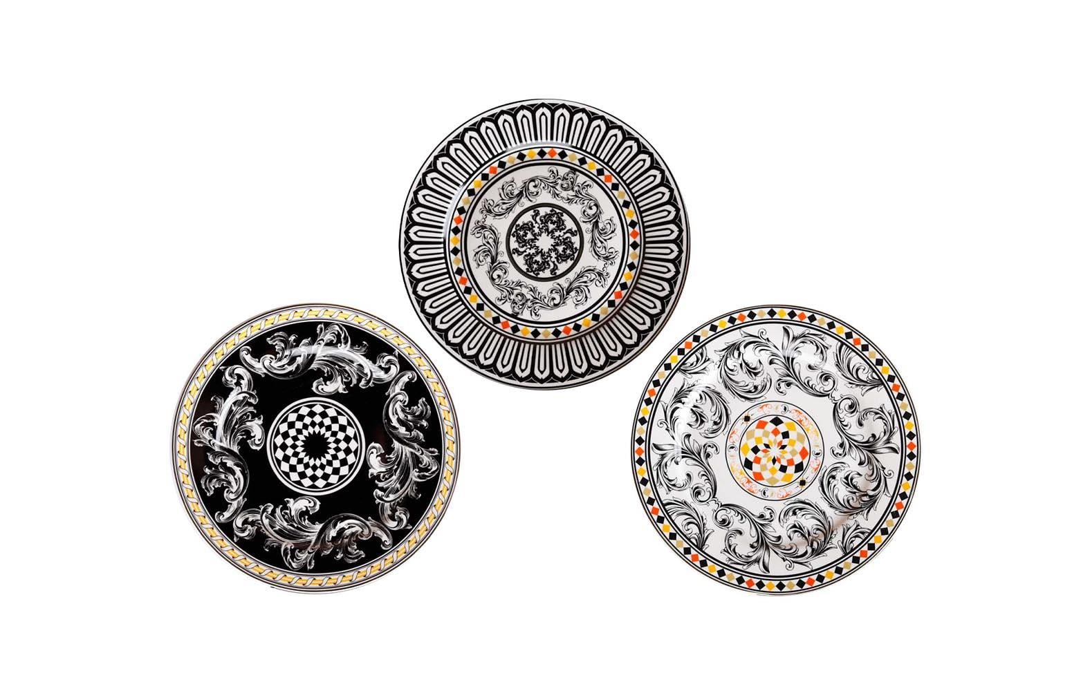 Luckyart 6'lı Porselen Servis Tabağı