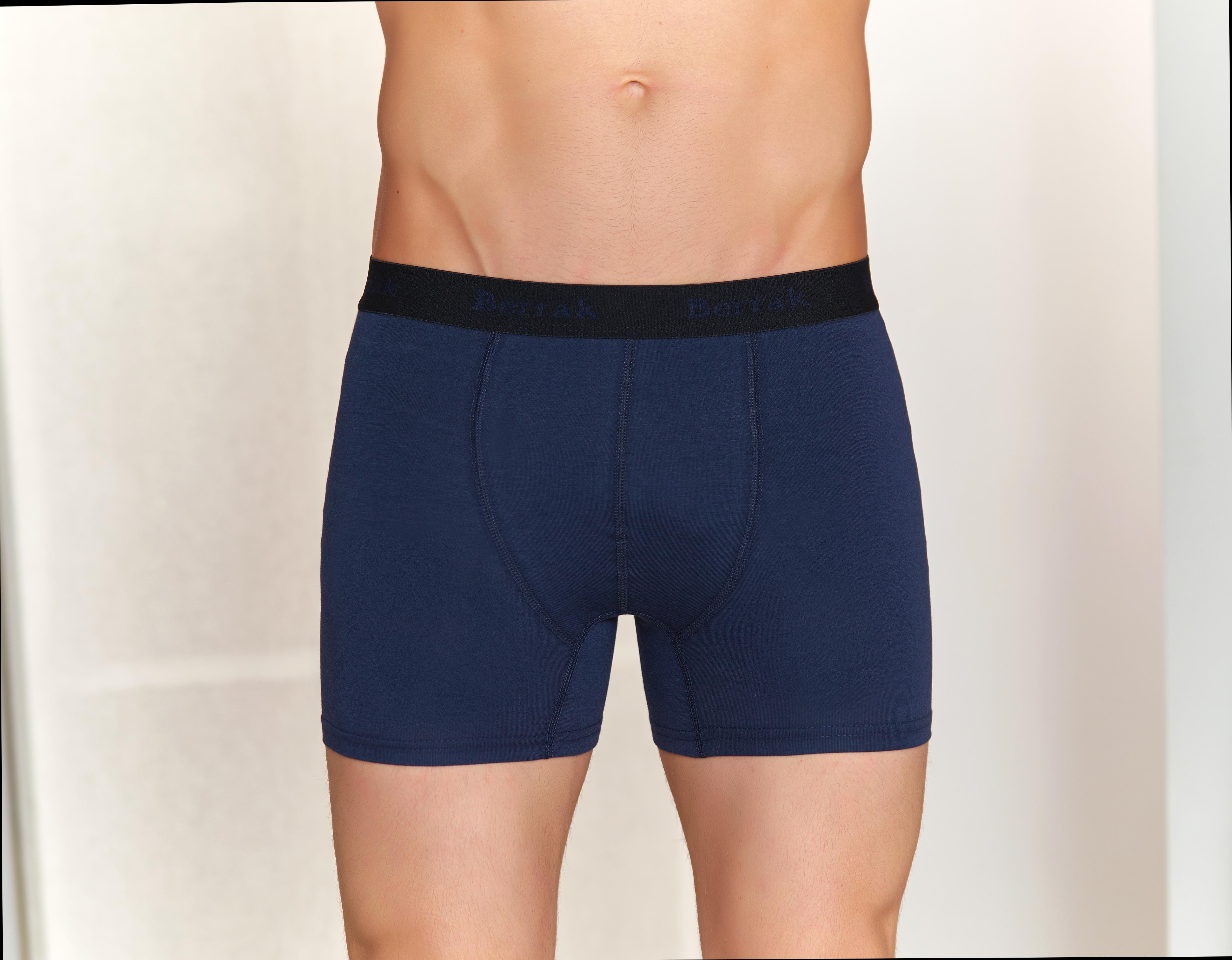 BERRAK 4476 ERKEK MODAL BOXER-LACİVERT