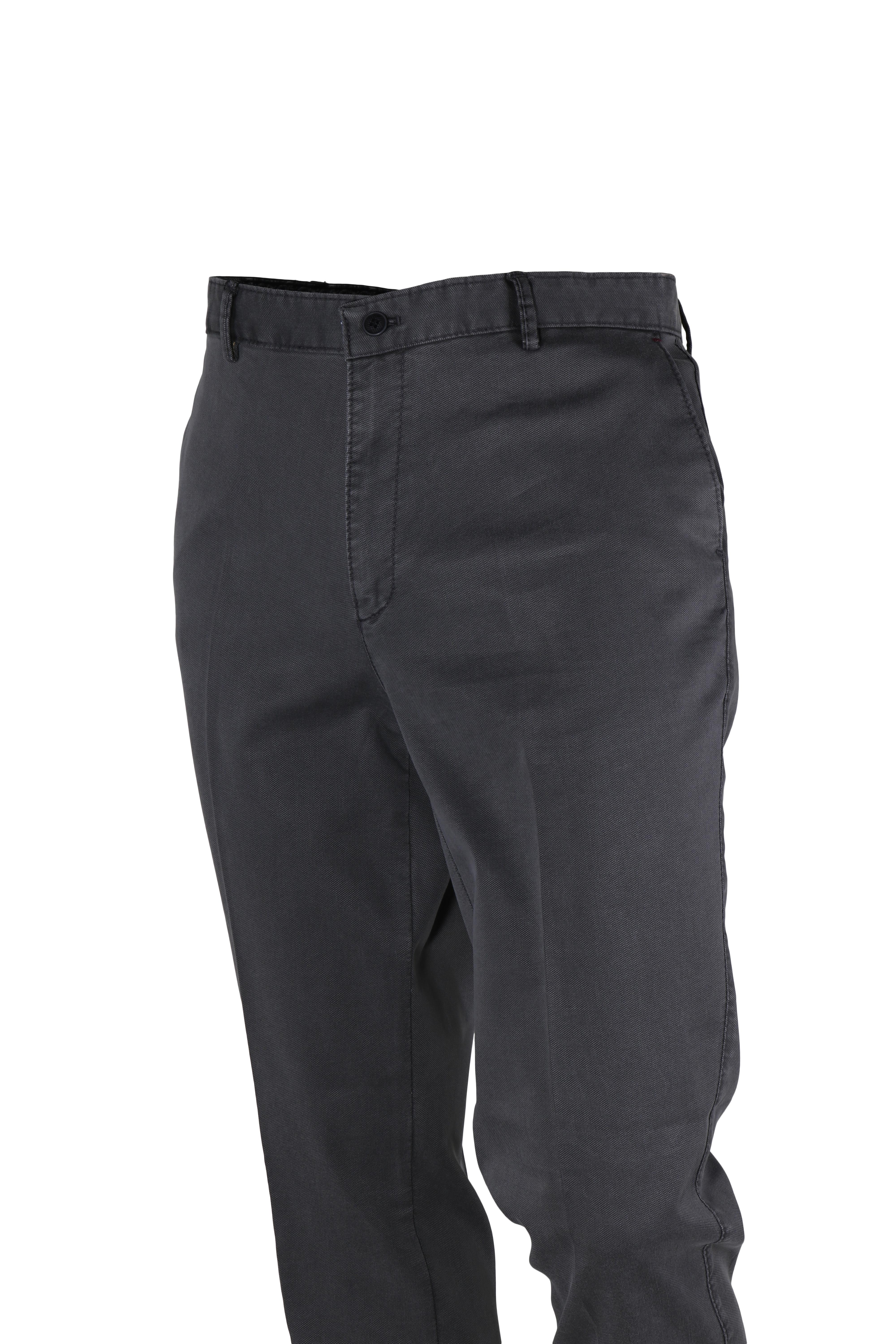 Erkek Terleme Yapmaz Regular Fit Keten Pantolon 0550-GRİ