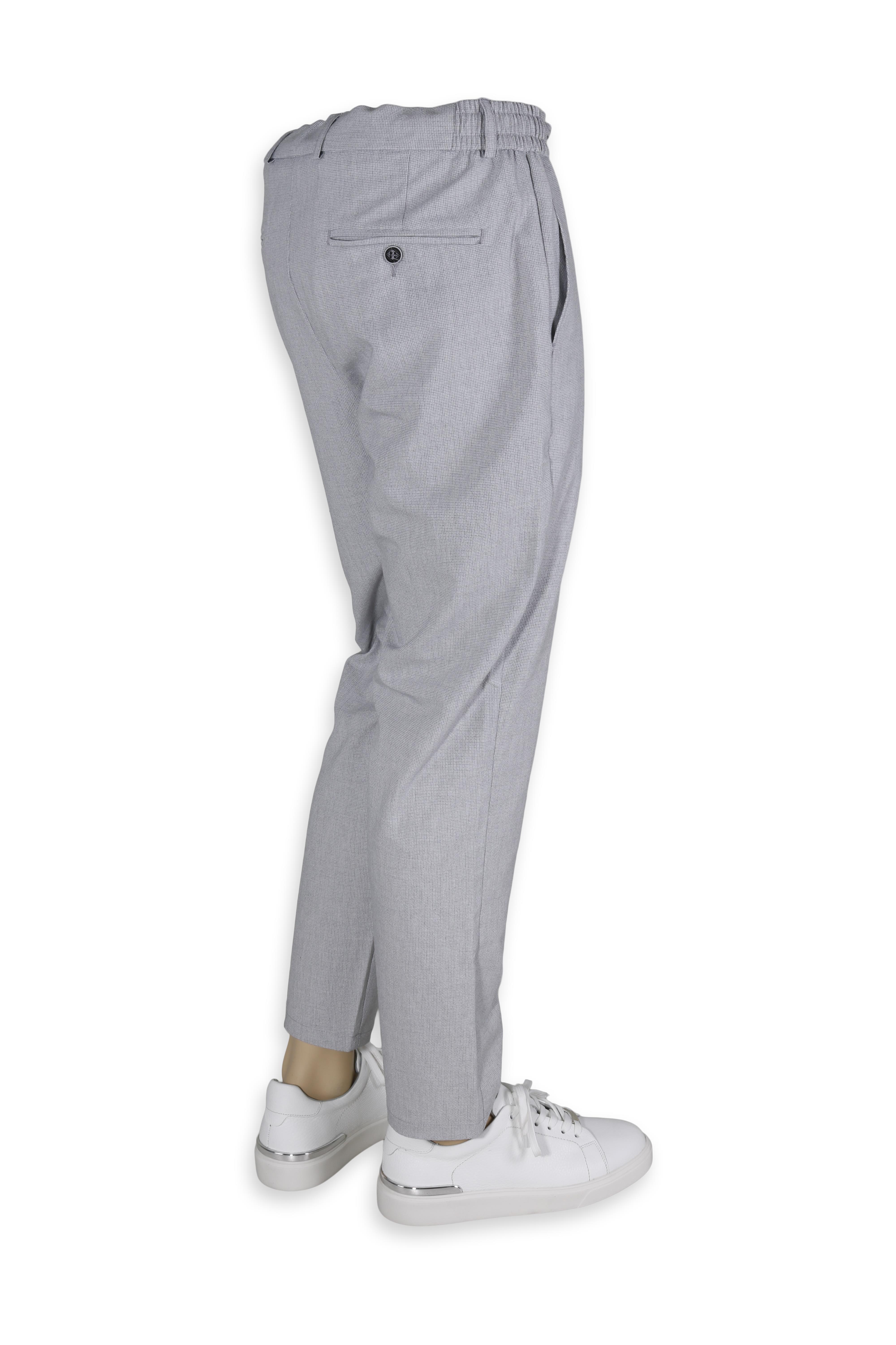 Erkek Terleme Yapmaz Beli Lastikli Bağcıklı Jogger Pantolon 2832-GRİ