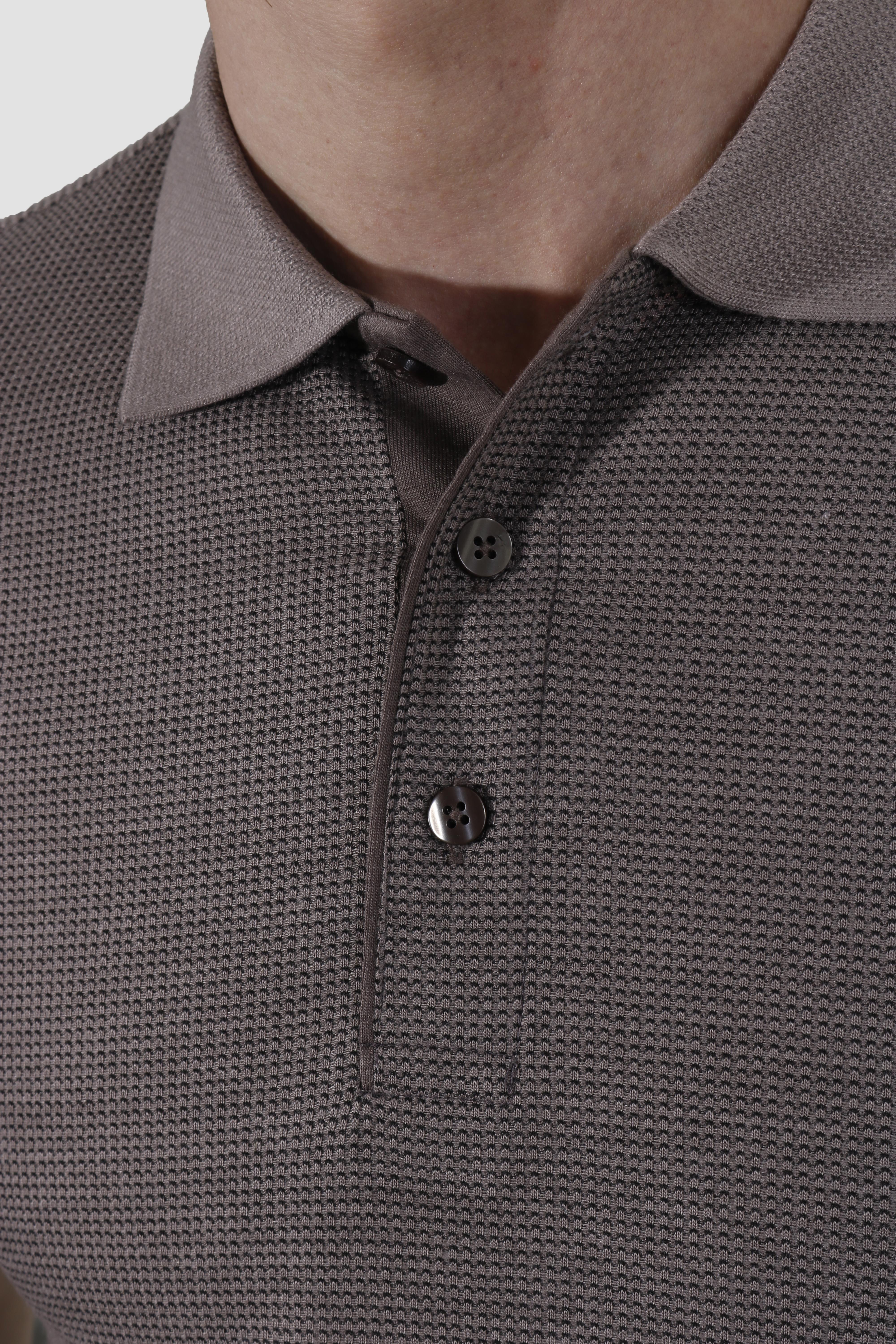 GLOBAY 3229Y HSK WF POLO YAKA T-SHIRT-VİZON