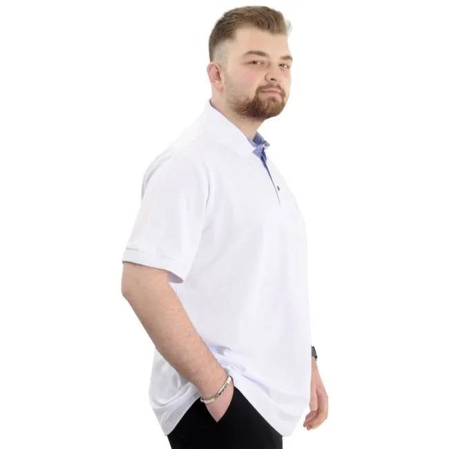 MODEXL 20552 BATTAL T-SHIRT-BEYAZ