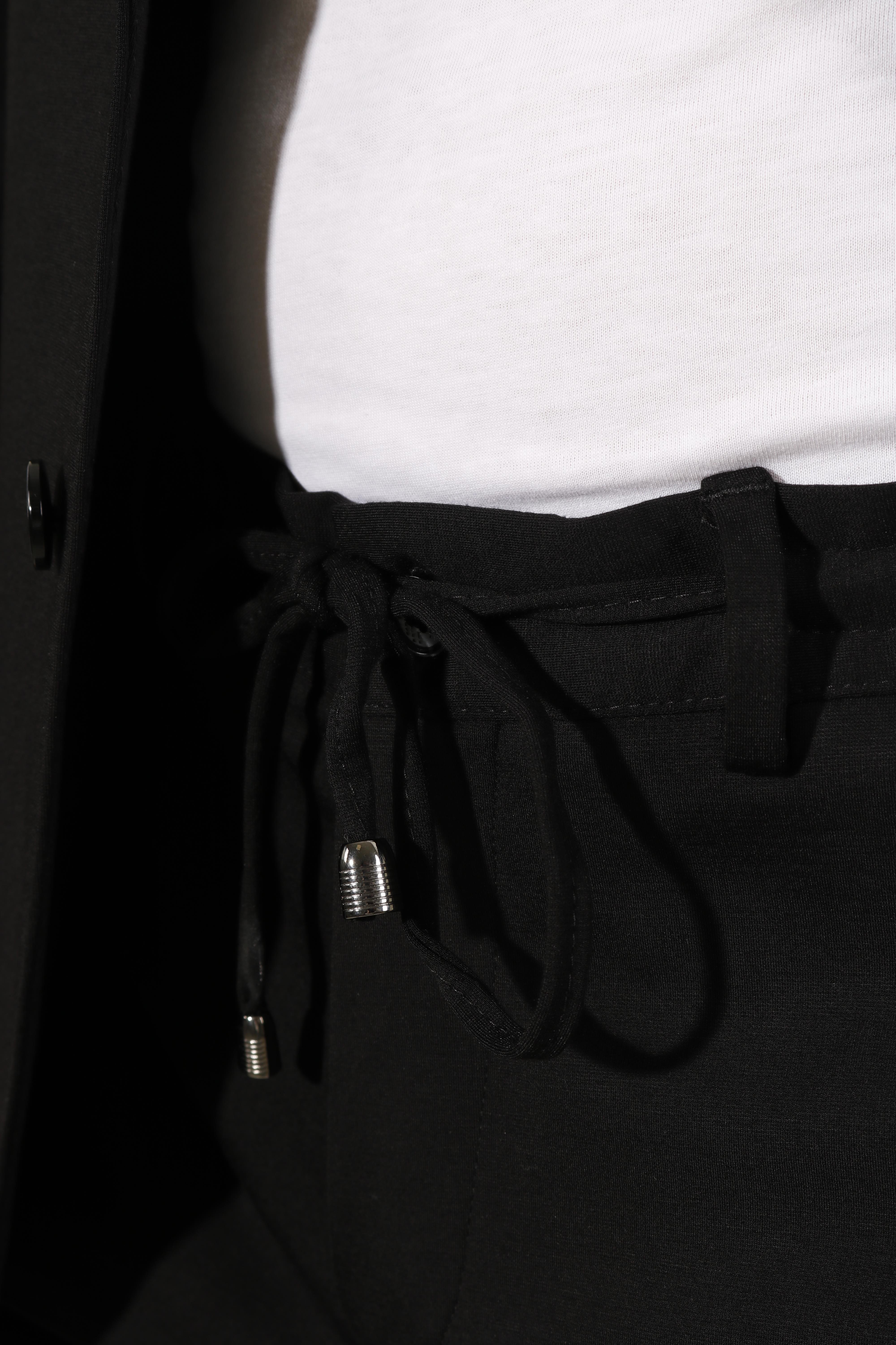 Erkek Jogger Slim Fit Takım Elbise RIGA06-SİYAH