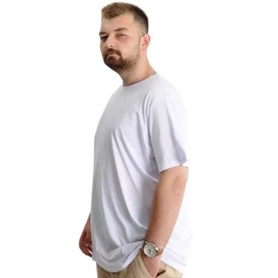 Erkek Battal Pamuklu Regular Fit Tişört 20031-BEYAZ