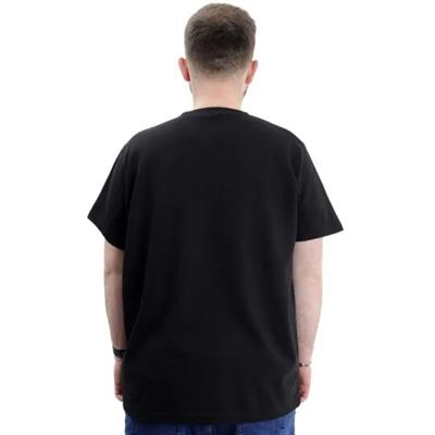 Erkek Battal Pamuklu Regular Fit Tişört 20033-SIYAH