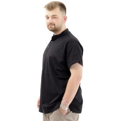 MODEXL U24339 BATTAL T-SHIRT-SIYAH