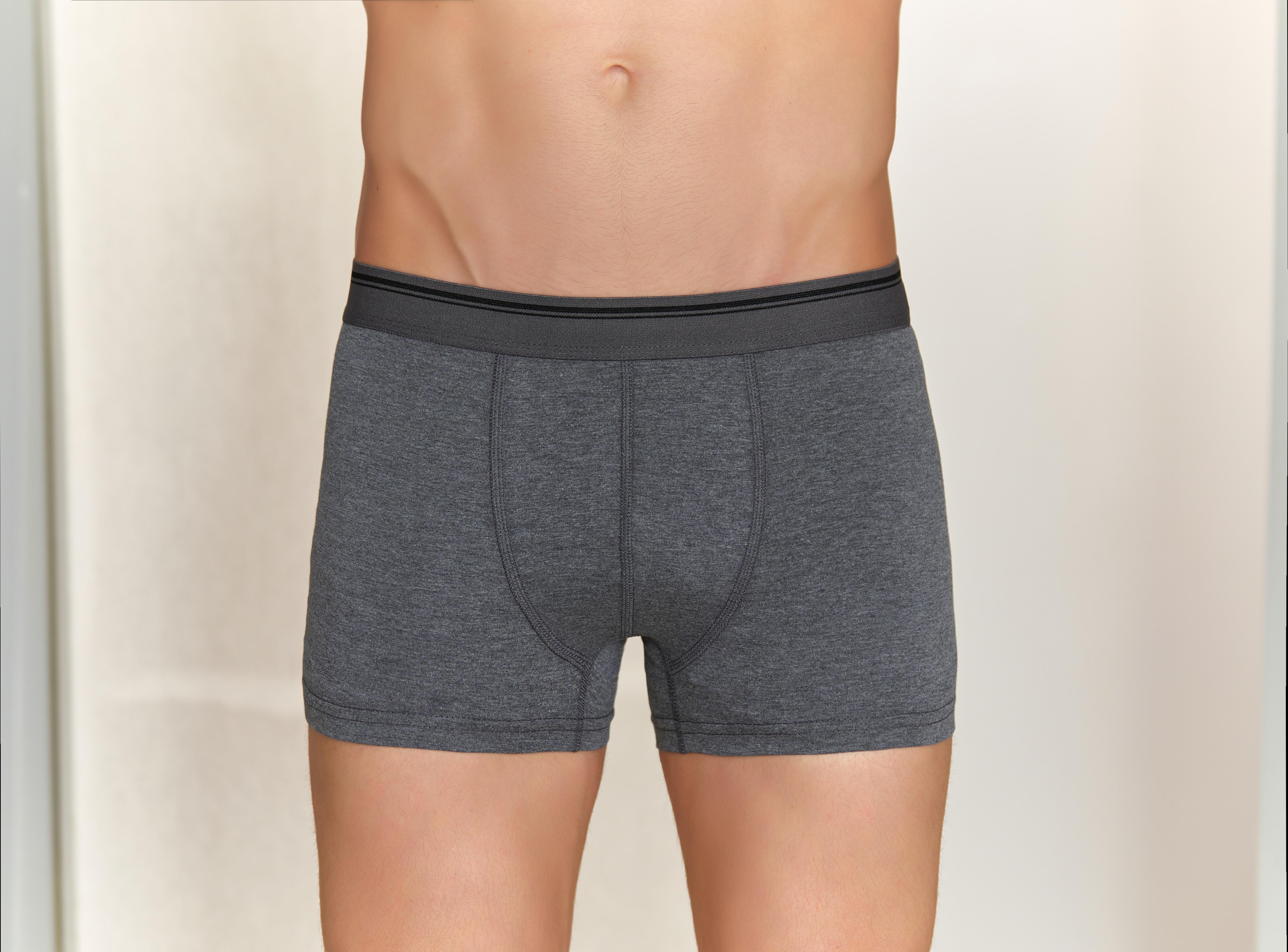 BERRAK 1097 LYCRALI BOXER SHORT-ANTRASİT