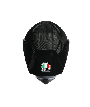 Agv AX9 Mono Glossy Carbon Kapalı Kask