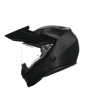 Agv AX9 Mono Glossy Carbon Kapalı Kask