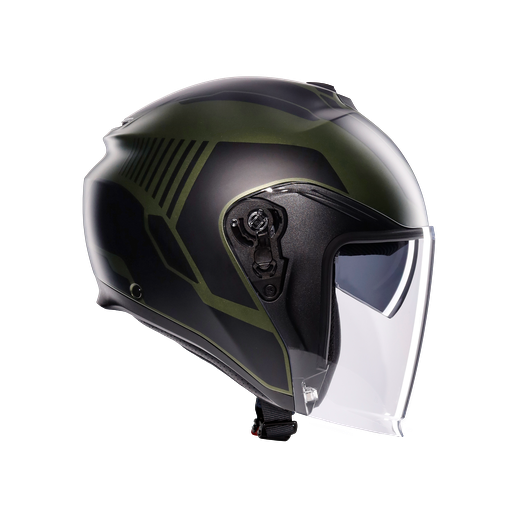 Agv Irides Sakai Matt Green Black Açık Kask
