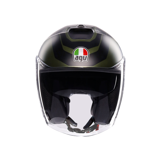Agv Irides Sakai Matt Green Black Açık Kask
